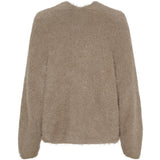 MARTA DU CHATEAU Marta du Chateau dame strik MdcDakota 809 Cardigan Dark Fango