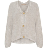 MARTA DU CHATEAU Marta du Chateau dame strik MdcDakota 809 Cardigan Fango