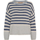 MARTA DU CHATEAU Marta du Chateau dame strik MdcElara 35671 Knit Cielo/Jeans/Burro