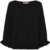 MARTA DU CHATEAU Marta du Chateau dame strik MdcElderflower 30003 Knit Black