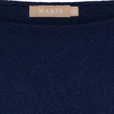 MARTA DU CHATEAU Marta du Chateau dame strik MdcElderflower 30003 Knit Blue2902