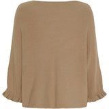 MARTA DU CHATEAU Marta du Chateau dame strik MdcElderflower 30003 Knit Camello3921