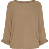 MARTA DU CHATEAU Marta du Chateau dame strik MdcElderflower 30003 Knit Camello3921