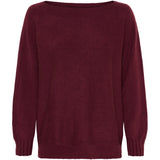 MARTA DU CHATEAU Marta du Chateau dame strik MdcFallon 9511B Knit Bordeaux2781