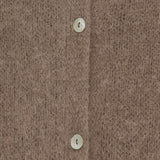 MARTA DU CHATEAU Marta du Chateau dame strik MdcJuliana 2413 Cardigan Fango