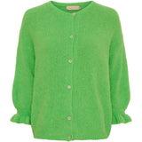 MARTA DU CHATEAU Marta du Chateau dame strik MdcJuliana 2413 Cardigan Green Fluo