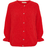 MARTA DU CHATEAU Marta du Chateau dame strik MdcJuliana 2413 Cardigan Red2057