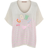 MARTA DU CHATEAU Marta du Chateau dame strik MdcJulissa Al6108 Knit Baby Pink