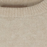 MARTA DU CHATEAU Marta du Chateau dame strik MdcLone 9644 Knit Dark Beige