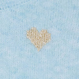 MARTA DU CHATEAU Marta du Chateau dame strik MdcParisa 9647 Knit Light blue