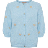 MARTA DU CHATEAU Marta du Chateau dame strik MdcParisa 9647 Knit Light blue