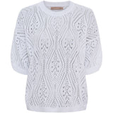 MARTA DU CHATEAU Marta du Chateau dame strik MdcVina 6592 Knit White