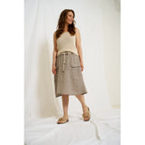 MARTA DU CHATEAU Marta du Chateau dame strik top MdcNayla 9689 Knit Beige