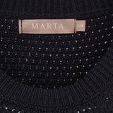 MARTA DU CHATEAU Marta du Chateau dame strik top MdcNayla 9689 Knit Black