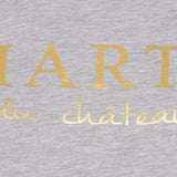MARTA DU CHATEAU Marta du Chateau dame sweatshirt MdcAnnemette J-639 Sweatshirt Grey Melange