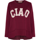 MARTA DU CHATEAU Marta du Chateau dame sweatshirt MdcCharline 85783 Restudsalg Wine