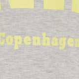 MARTA DU CHATEAU Marta du Chateau dame sweatshirt MdcHibiscus 22659 Sweatshirt Grey/yellow