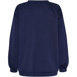 MARTA DU CHATEAU Marta du Chateau dame sweatshirt MdcHibiscus 22659 Sweatshirt Navy/Sky