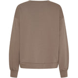 MARTA DU CHATEAU Marta du Chateau dame sweatshirt MdcJessa 7976 Sweatshirt Fango Melange