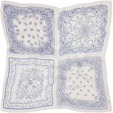 MARTA DU CHATEAU Marta du Chateau dame tørklæde MdcBelle FA37263 Scarf White/Navy