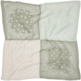 MARTA DU CHATEAU Marta du Chateau dame tørklæde MdcBelle FA37263 Scarf beige/green