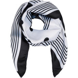 MARTA DU CHATEAU Marta du Chateau dame tørklæde MdcFinja BA-Scarf Scarf Black4037