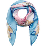 MARTA DU CHATEAU Marta du Chateau dame tørklæde MdcFinja BA-Scarf Scarf Blue3533