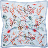 MARTA DU CHATEAU Marta du Chateau dame tørklæde MdcFinja BA-Scarf Scarf Blue3538