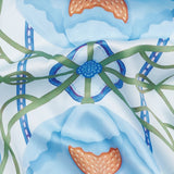 MARTA DU CHATEAU Marta du Chateau dame tørklæde MdcFinja BA-Scarf Scarf Blue3540