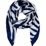 MARTA DU CHATEAU Marta du Chateau dame tørklæde MdcFinja BA-Scarf Scarf Navy4059