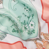 MARTA DU CHATEAU Marta du Chateau dame tørklæde MdcFinja BA-Scarf Scarf Orange3533