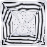 MARTA DU CHATEAU Marta du Chateau dame tørklæde MdcFinja BA-Scarf Scarf White4055