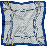 MARTA DU CHATEAU Marta du Chateau dame tørklæde MdcJuline FA-Scarf Scarf Blue31226