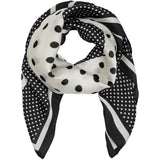 MARTA DU CHATEAU Marta du Chateau dame tørklæde MdcJuline FA-Scarf Scarf White3854