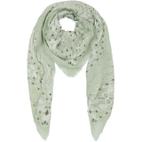 MARTA DU CHATEAU Marta du Chateau dame tørklæde MdcLeah FA37258 Scarf Light Green