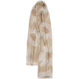 MARTA DU CHATEAU Marta du Chateau dame tørklæde MdcNeora FA37266 Scarf Taupe
