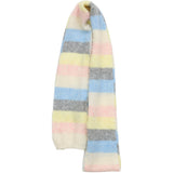 MARTA DU CHATEAU Marta du Chateau dame tørklæde MdcSilla BA-3516 Scarf Light Blue/Pink