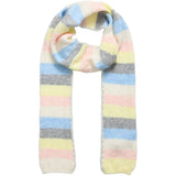 MARTA DU CHATEAU Marta du Chateau dame tørklæde MdcSilla BA-3516 Scarf Light Blue/Pink