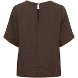 MARTA DU CHATEAU Marta du Chateau dame top MdcCeyla TC268010 Top Mocha93913