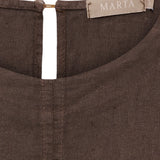 MARTA DU CHATEAU Marta du Chateau dame top MdcCeyla TC268010 Top Mocha93913