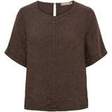 MARTA DU CHATEAU Marta du Chateau dame top MdcCeyla TC268010 Top Mocha93913