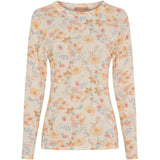 MARTA DU CHATEAU Marta du Chateau dame bluse top MdcElissa 7914 Top Beige