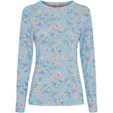 MARTA DU CHATEAU Marta du Chateau dame bluse top MdcElissa 7914 Top Celeste