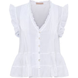MARTA DU CHATEAU Marta du Chateau dame top MdcEmira TC68181 Top White