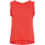 MARTA DU CHATEAU Marta du Chateau dame top MdcHolly 258355 Top Red5604