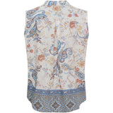 MARTA DU CHATEAU Marta du Chateau dame top MdcJenna 84571 Shirt CelesteNPC512
