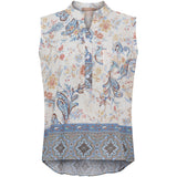 MARTA DU CHATEAU Marta du Chateau dame top MdcJenna 84571 Shirt CelesteNPC512