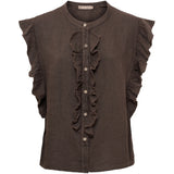 MARTA DU CHATEAU Marta du Chateau dame top MdcKarima 268433 Top Mocha93913
