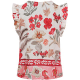MARTA DU CHATEAU Marta du Chateau dame top MdcMarita 85573 Shirt Red