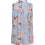 MARTA DU CHATEAU Marta du Chateau dame top MdcRaya 7284 Shirt Celeste